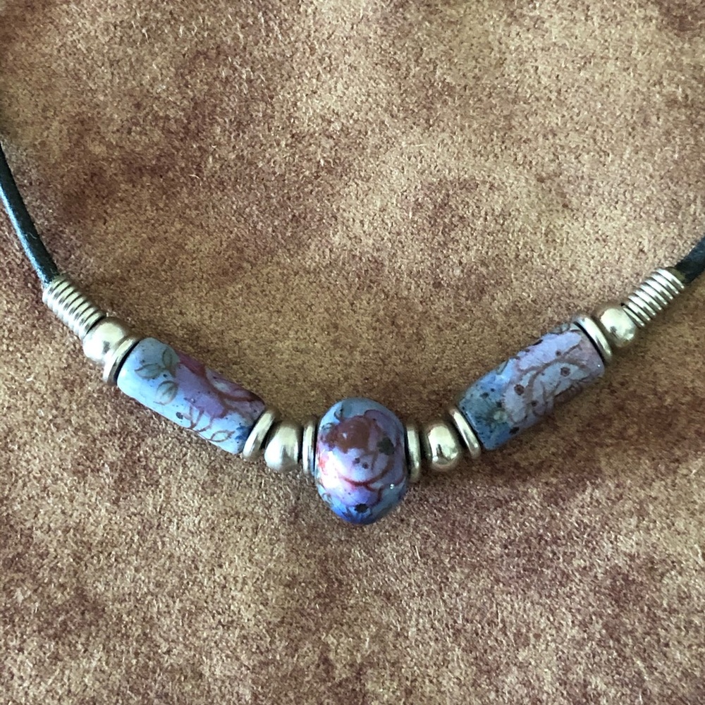 Ceramic Bead Necklace